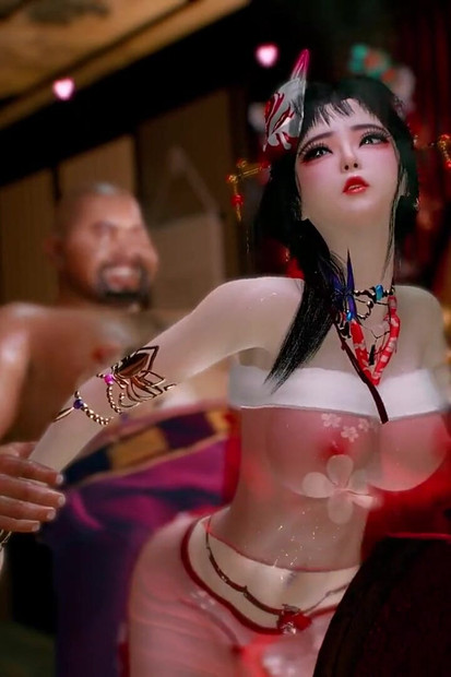 Ratu besar hitam dari realm malam 3d - animasi 3d