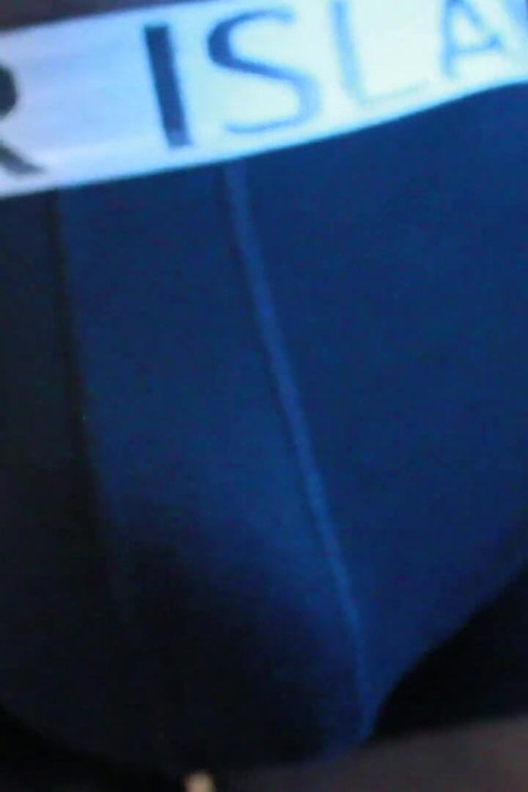 Black Stud Showing off Underwear and Gooning, Getting Hard and Showing Muscle Butt and BBC