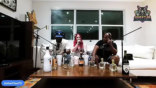 AsherClantv звезды подкаста с участием взрослых Arietta Adams, Ace Bigs и Mrflourish подкаст Asherclantv