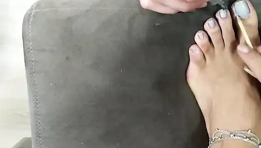 Богиня Kiffa - рабыня с педикюром, эпизод 3