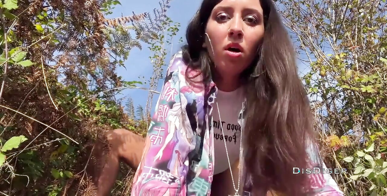Caught a Pissing Girl and Took Her to the Mountains to Fuck