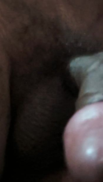 Black curved Hard penis