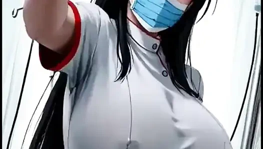 Tarian perawat panas (animasi Ai)