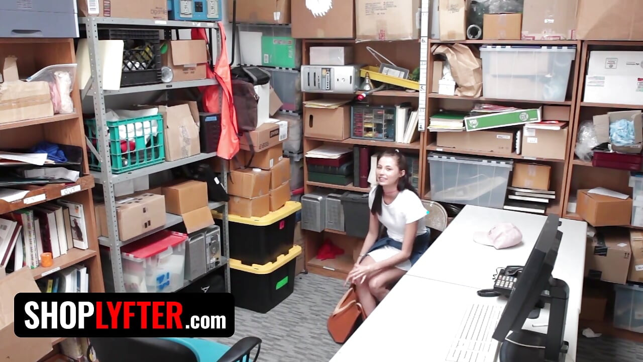 Shoplyfter - This Beautiful Teen Will Be Sorry for Trying to Steal From Justin Magnum's Store