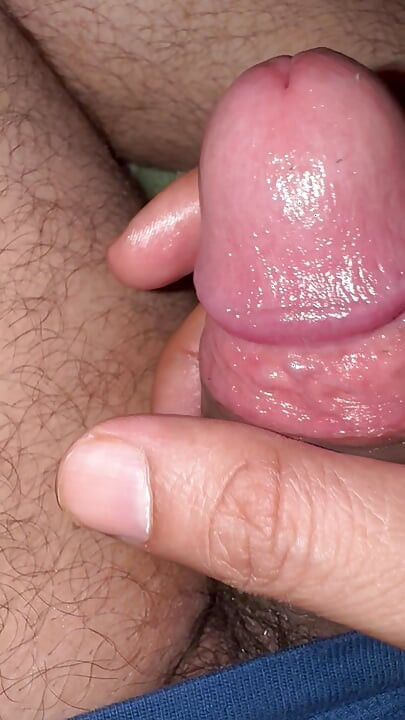 Masturbating my dick for pleasure
