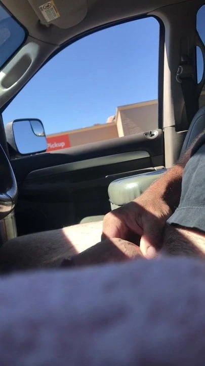 Walmart parking lot.
