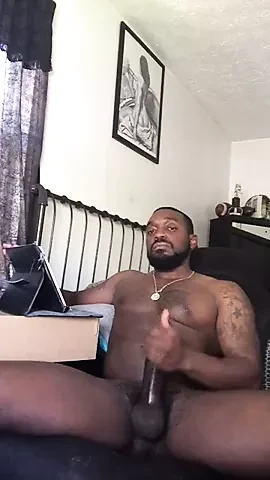 Black Daddy Cums for Me