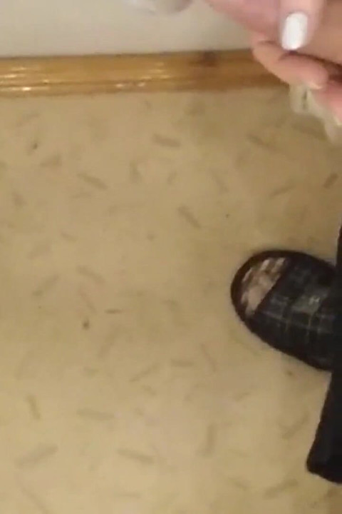 The nurse jerks off my cock and ends up in a jar for tests #2