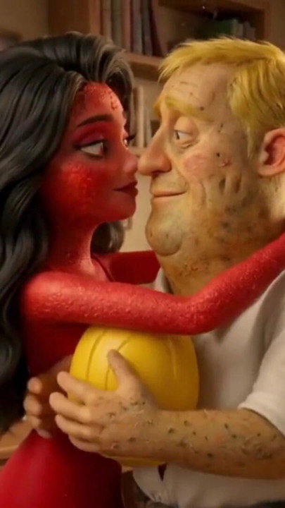 Episode 1 - Cute Strawberry Girl and Potato Man Sharing Sensual Moments AI Hentai | Clip 1