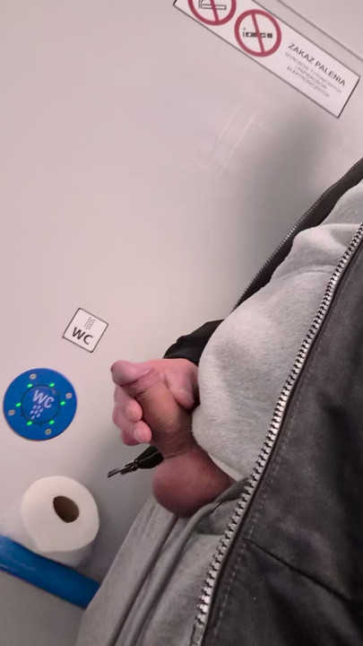 Peeing on the train