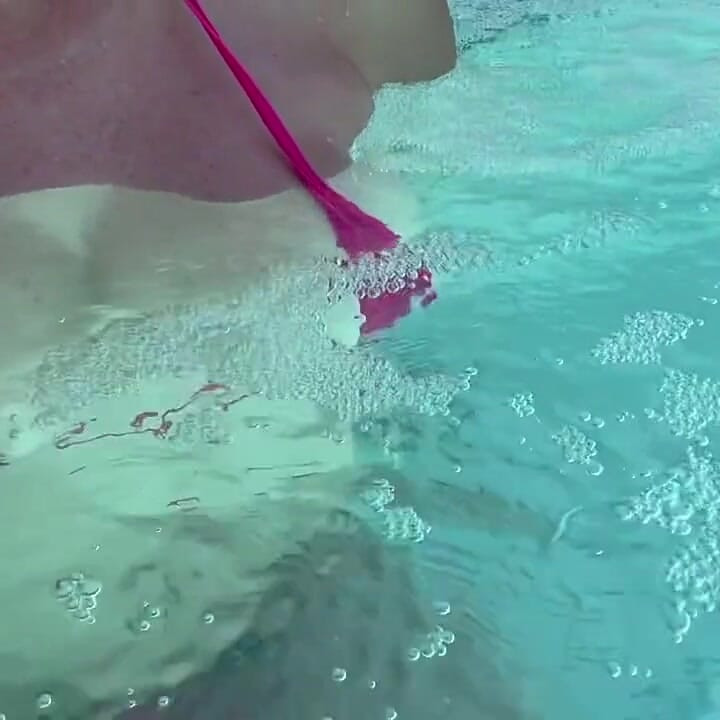 Artemisia Love Showing Her Perfect Tits in a Micro Bikini Underwater