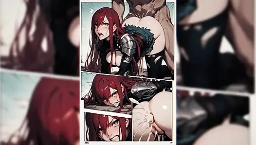 Yaramaz kız yarak üzerinde hızlı otururken boşalıyor - yapay zeka