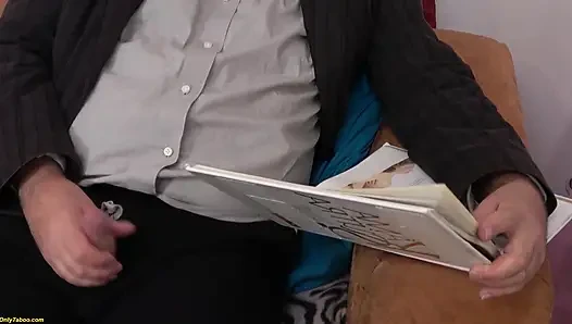 chubby teen fucked by small dick grandpa