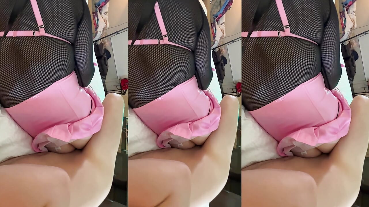Trans in Chastity Fucked Raw - Compilation 6