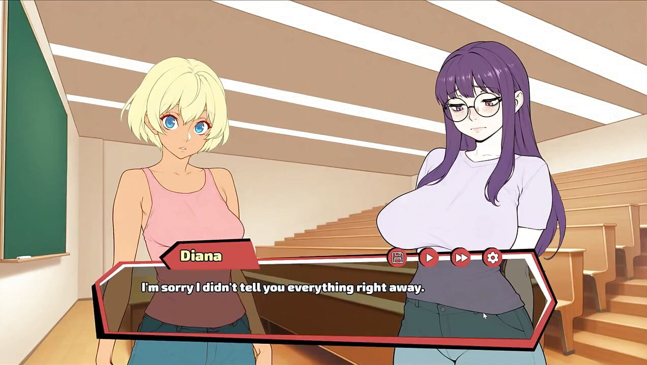 Futanari cũng có trái tim! Game Futa Hentai Tập 5 Quan hệ trong lớp!