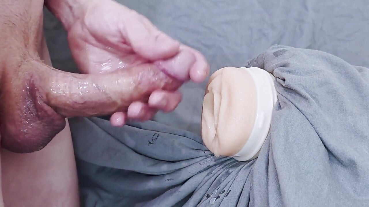 Veliki Klizavi Kurac Svršava za Fleshlight Asmr Stenjanje, Gunđanje