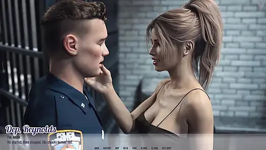 Awam 2 - застукали в музее и дикий секс на полицейской станции - часть 3