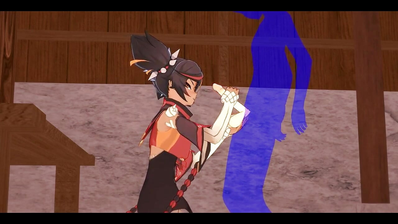 Genshin Impact Hentai - Xinyan Hardsex - japanischer asiatischer Manga-Anime-Film Spiel Porno