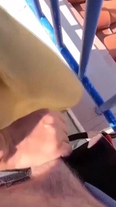 EXTREME CROWD! ANAL ON THE HOTEL TERRACE | Clip 3