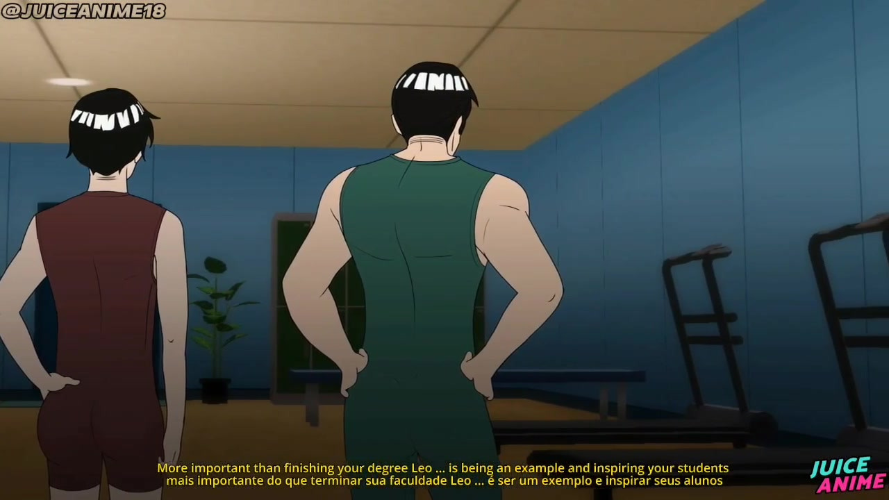 同性恋成人动漫 - Sensei 和学生 ep 03 我淫荡的私人教练 - yaoi 动漫