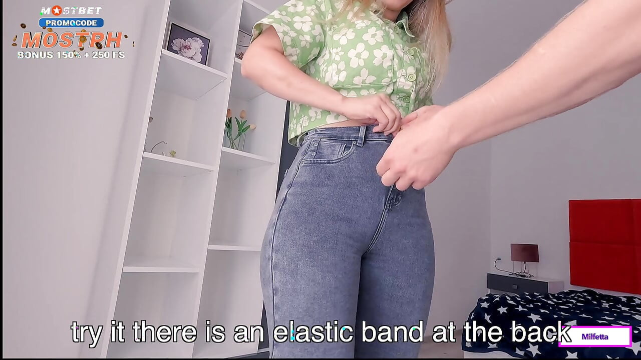 Terperangkap dalam seluar saya! Berapa banyak air mani yang diambil untuk dia tergelincir daripada perangkap?