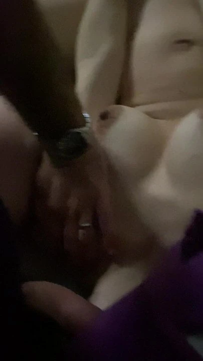 My wife sucks  my Dick with a dildo in pussy