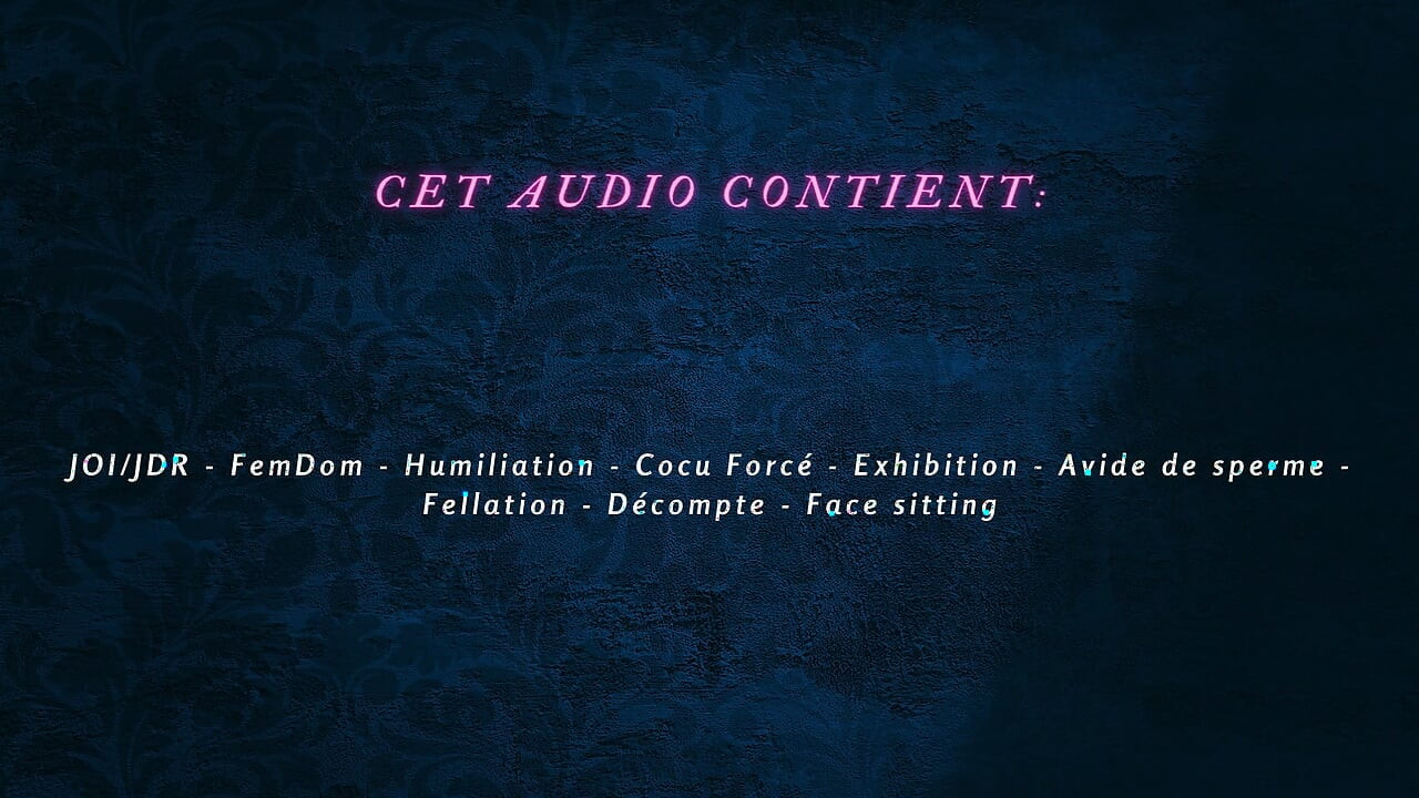 [French Audio Porn] Empty your balls for your mistress