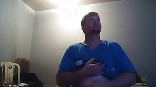 Hot Hunk Close up Cock Play