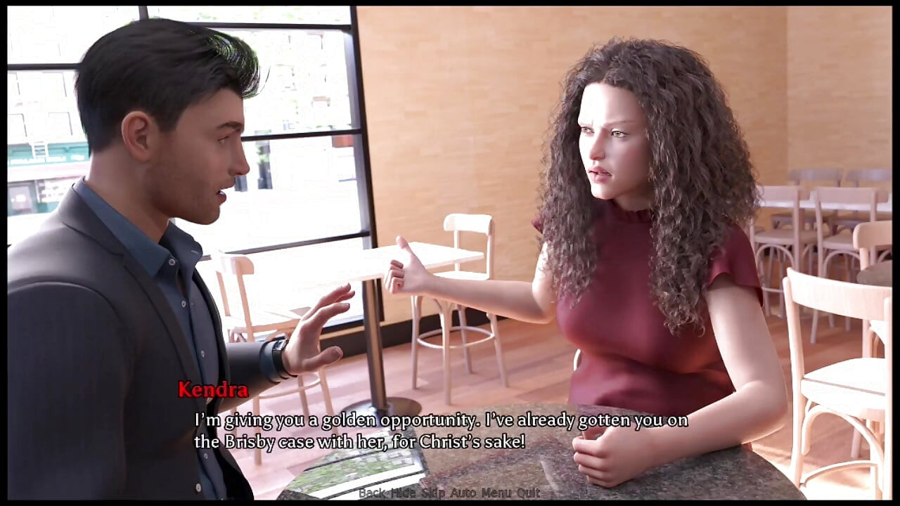 Um casamento perfeito # 22 - Jake, Kendra e Anna foram almoçar ... Anne brincou com ela mesma
