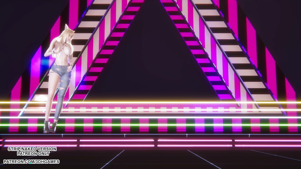 MMD NewJeans - Hype Boy - Ahri and Seraphine Sexy Kpop Dance League of Legends Hentai Uncensored 4K 60FPS
