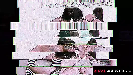 EVIL ANGEL - Swinger Couple Mark & Francesca Film Themselves Fucking Younger Babes