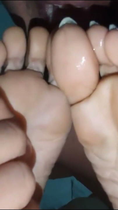 Foot Liking by Indian Hubby, so Fun and Horny | Clip 1