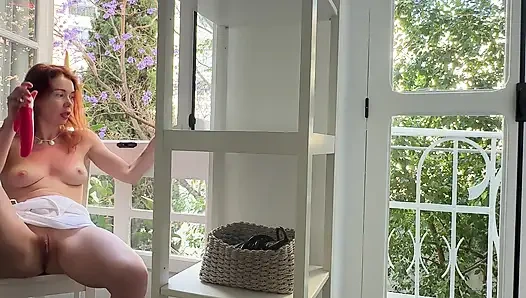 Watch Me Cum. I'm so Horny Today - Mia Bandini