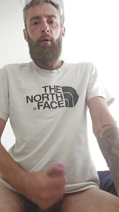 Masturbating my big dick