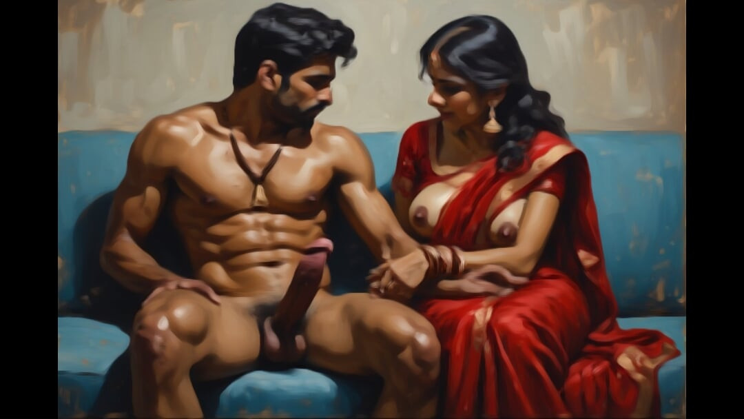 インド人既婚のバービがオーナーに犯され、一晩中バービのマンコと口に精液を犯す
