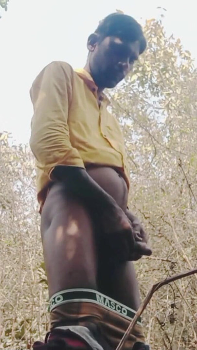 Rajesh Playboy 993 Daring Outdoor Masturbation Big Cock and Cumming in the Jungle. Outside Handjob Spanking Butt Public | Clip 1