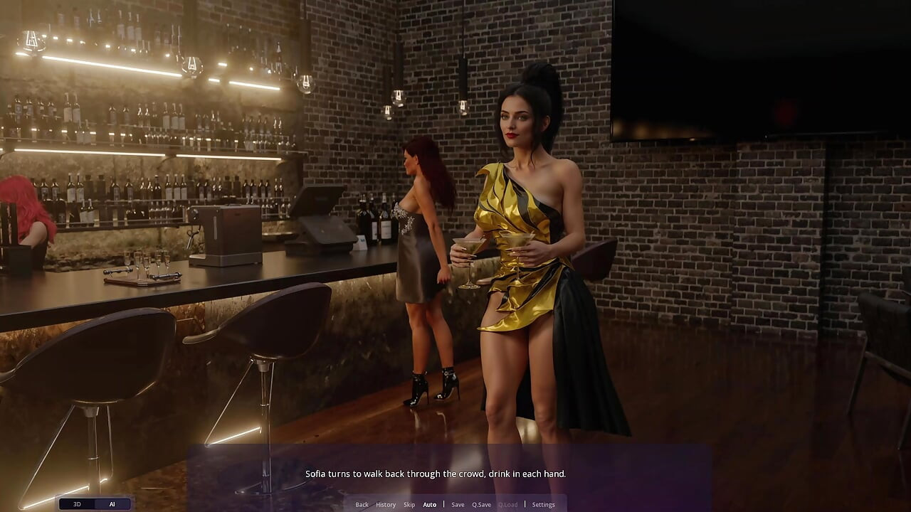 熱妻索菲亞 - 第4天 - Veil App的第一次秘密性交