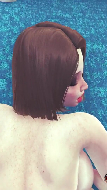 Group Sex with Hot Office Milf in Sexy Lingerie 3D Hentai Animation – Milf Double Penetration with Two Big Dicks in Cowgirl | Clip 1