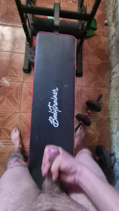 Ejaculating in the Gym