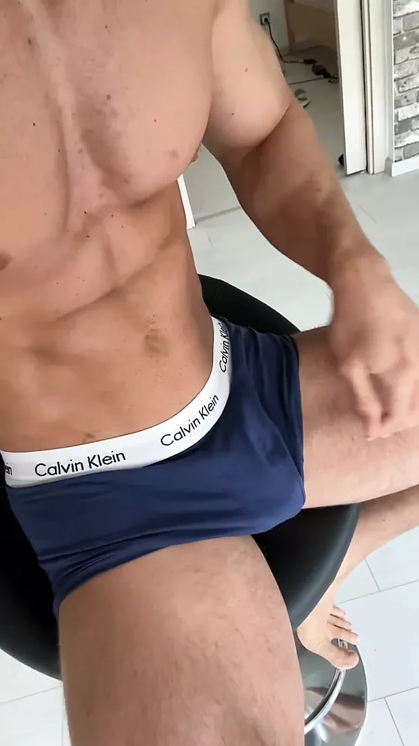 Hot boy jerking