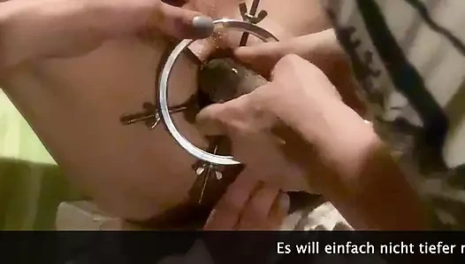 Extremely stretched sissy ass cunt P2 / 2