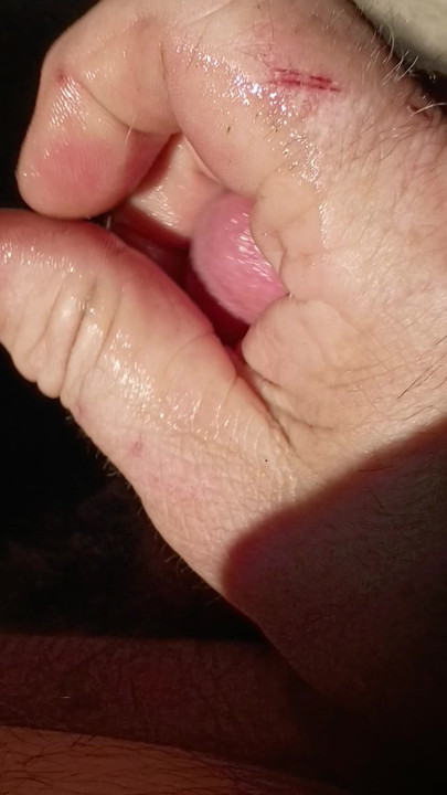 Making my cock cum