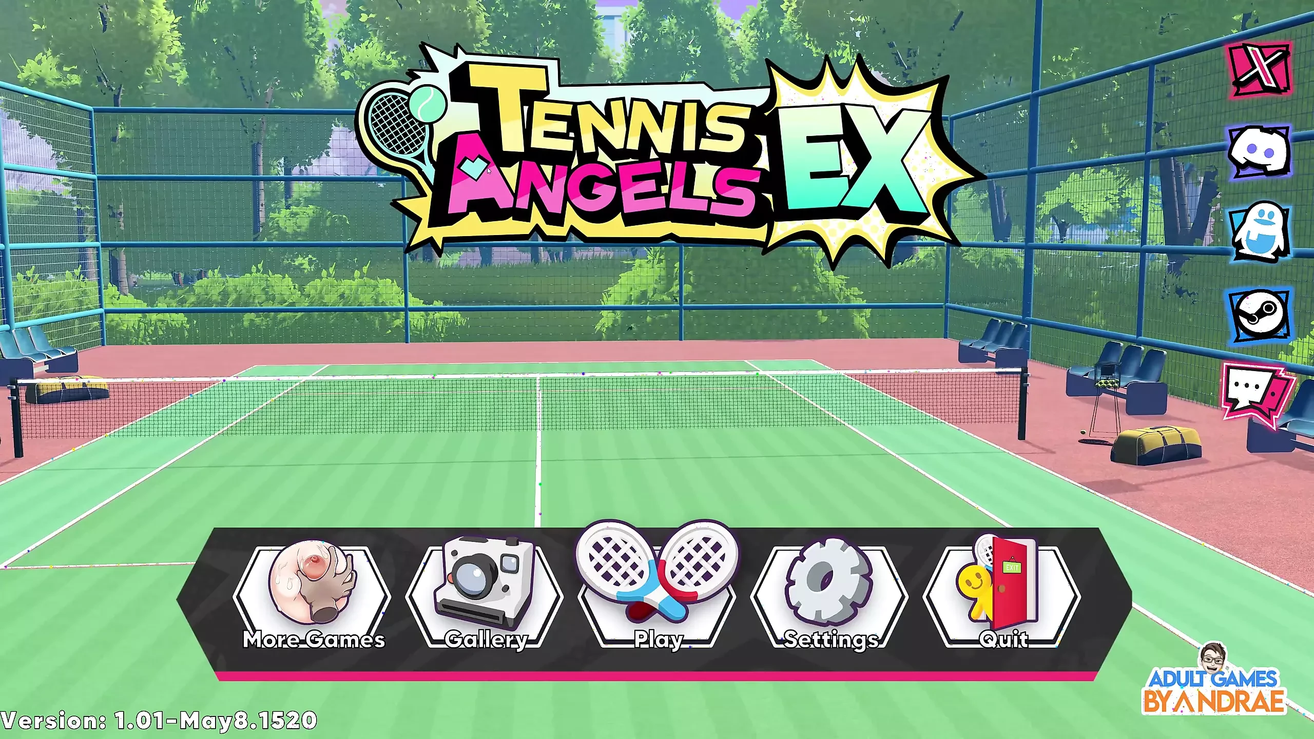 Ep15: adegan hentai kim, bridget dan sania - academy love saga: mantan petenis malaikat