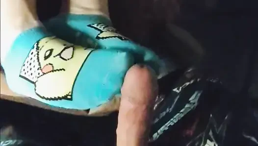 Sexy Pokemon Ankle Sockjob Sock Footjob & Hello Kitty Sock Handjob