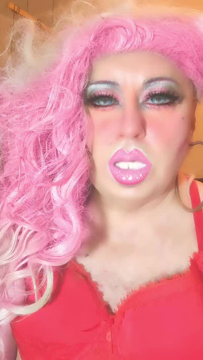 HOT ranny Laura with a heavy makeup dirty talk After Dark.