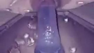 squirting with big dildo