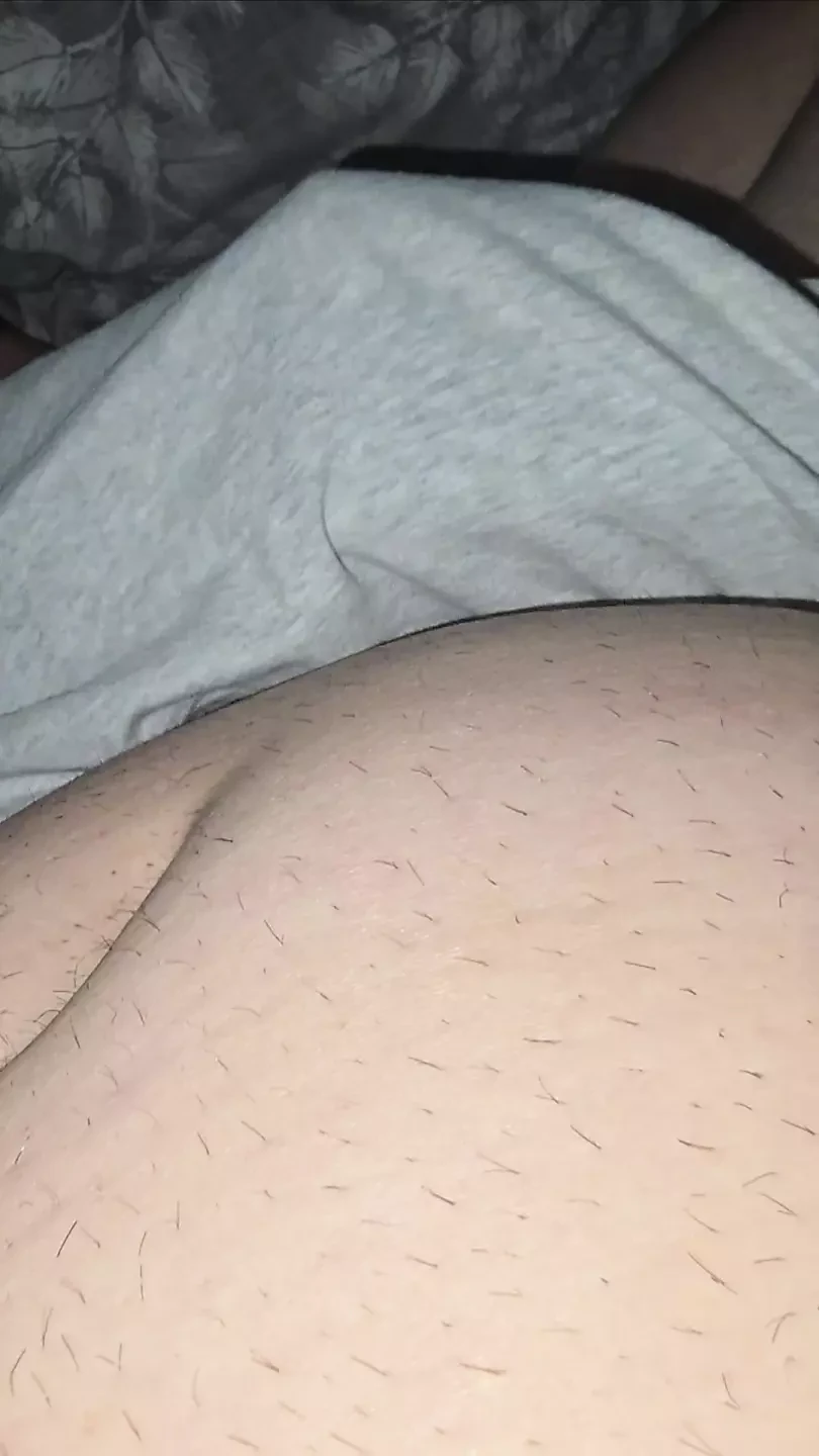 Step mom hand slip under step son underwear and grabs his dick