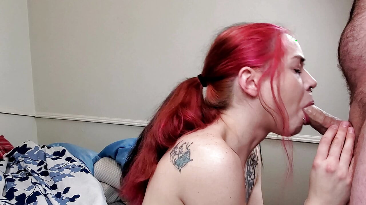 Cute Teen Drains Daddys Balls. Cum In Mouth