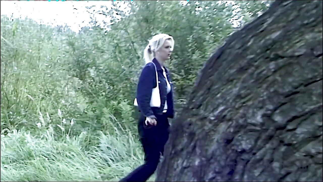 Hot Blonde Gets Extremely Horny Outdoors