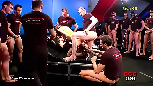 Ggg John Thompson - Live40 Wild Gangbang Orgy